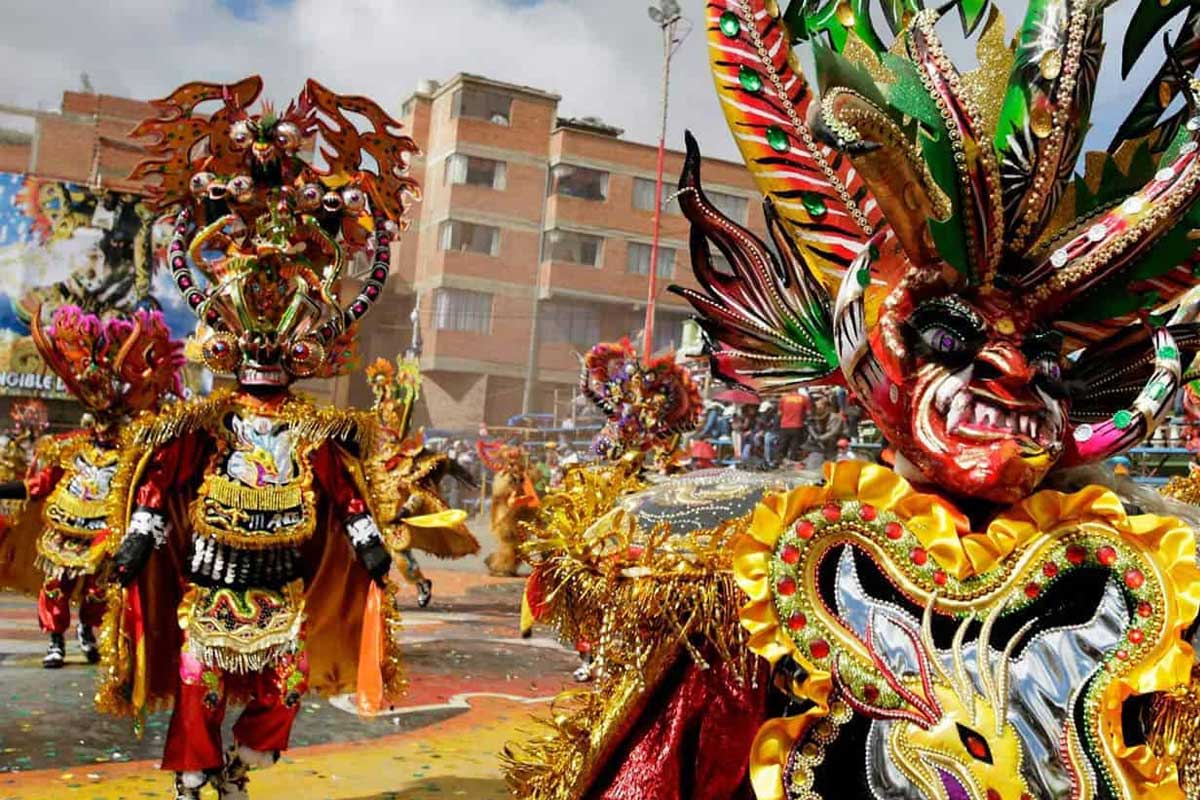   Oruro Carnival in Bolivia 