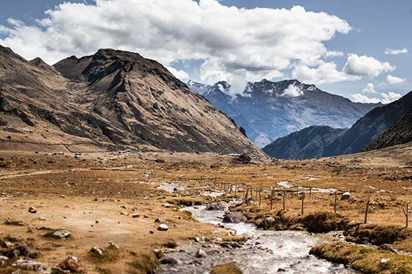  Soraypampa a traditional place to lie before to hike to Salkantay 