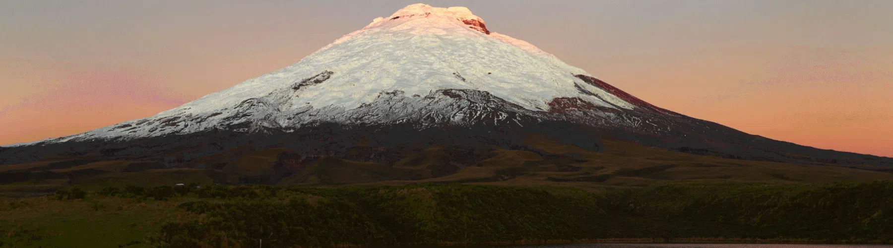 Cotopaxi Volcano, the street of volcanoes in Ecuador