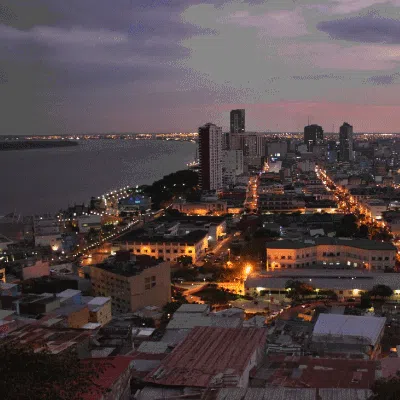  Guayaquil, a sunset in Ecuador