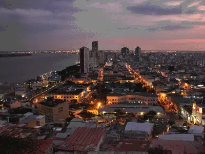  Guayaquil, a sunset in Ecuador