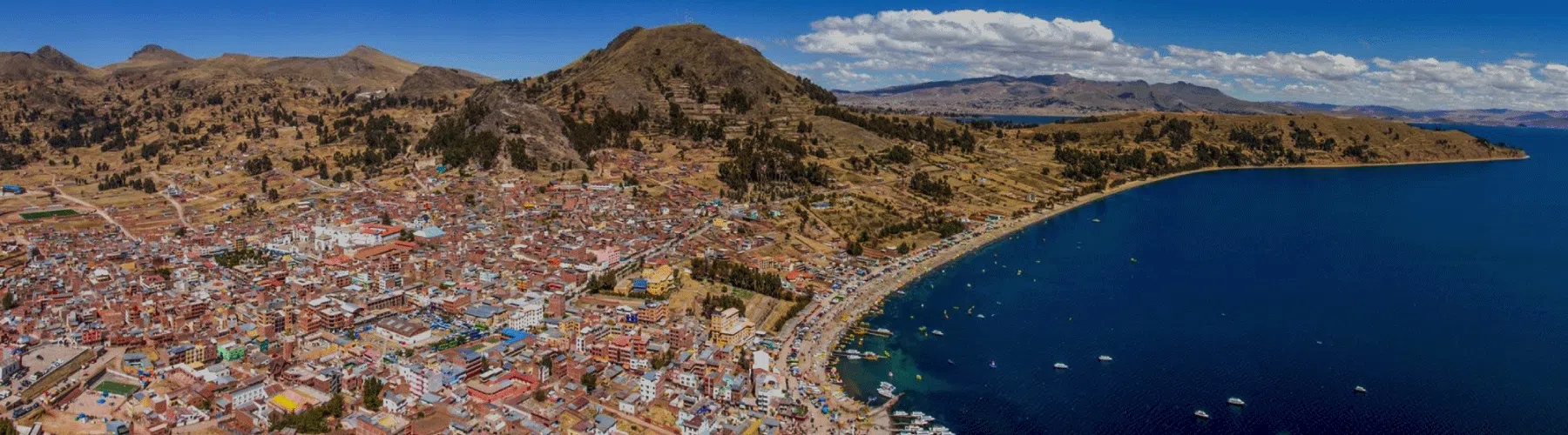 Lake Titicaca in Bolivia