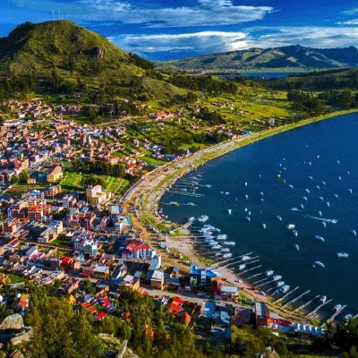  Lake Titicaca in Bolivia