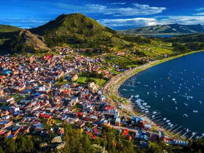  Lake Titicaca in Bolivia