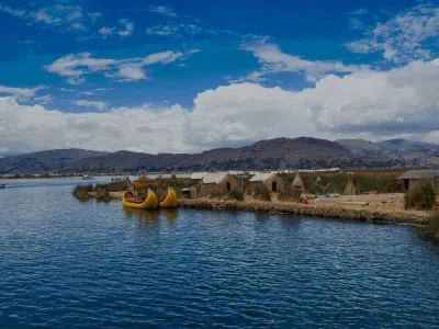  Lake Titicaca and Uros in Peru