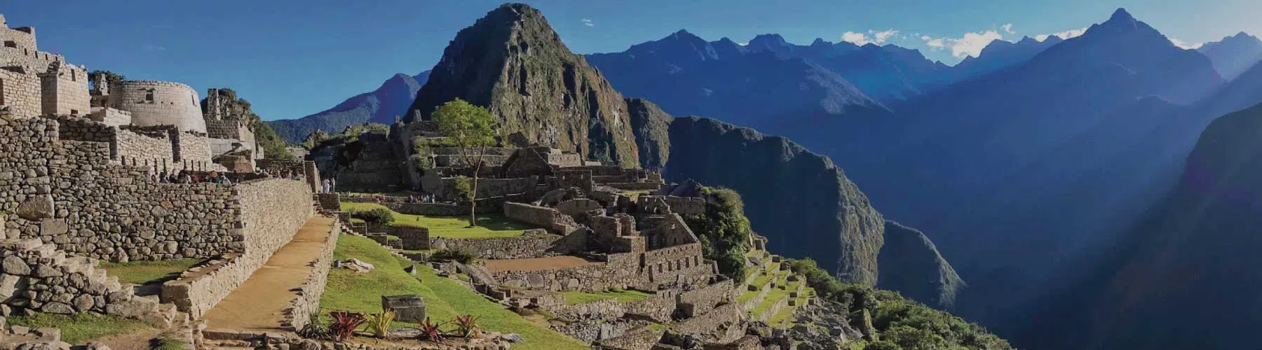 Machu Picchu for tourists and travelers