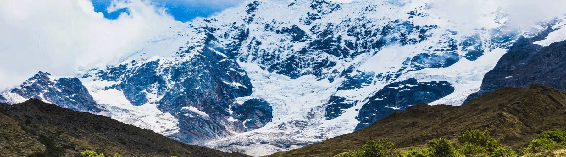 Salkantay Route and mountain last camp