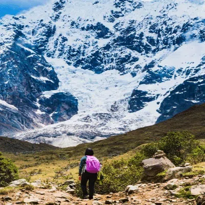  Salkantay Route and mountain last camp