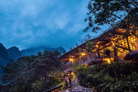  Inkaterra luxury hotel in Peru