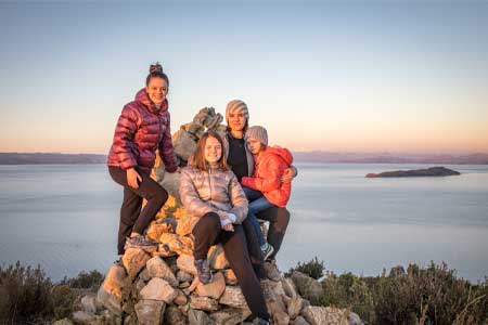  Breathing Family the Uyuni Salt Flats in Bolivia