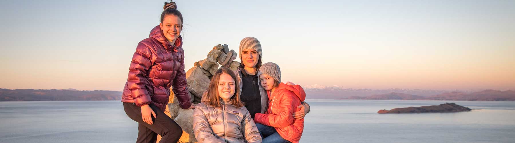  Family in the Uyuni Salar