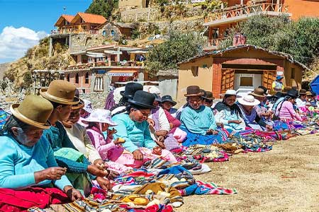  Traditional indigenous in Bolivia