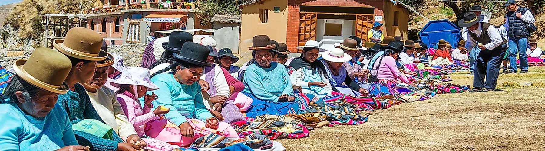 Traditional People in Bolivia