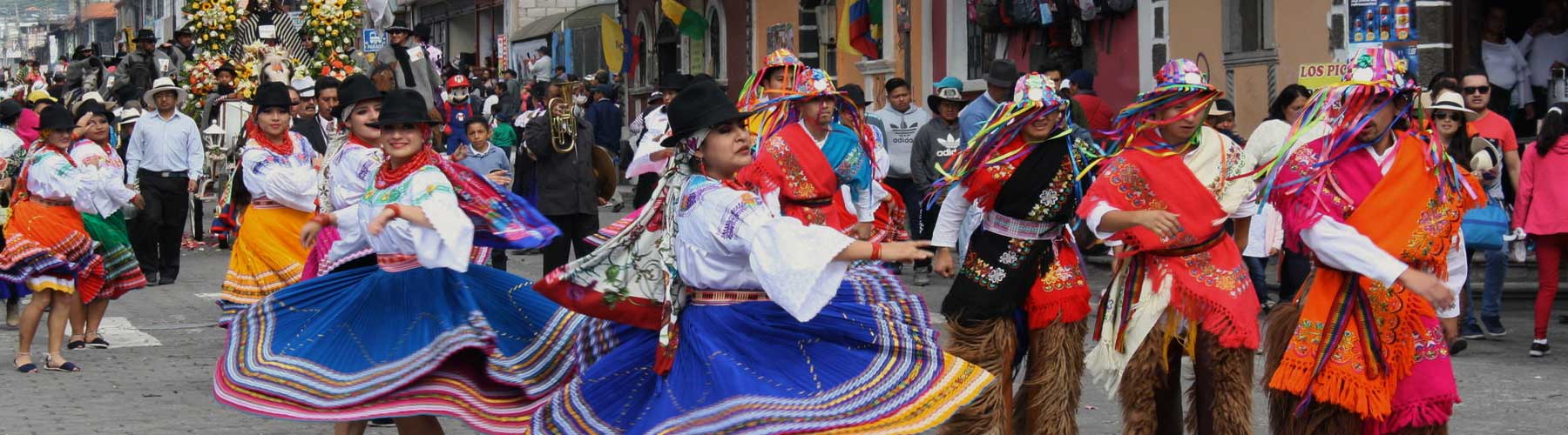 Traditional people of Ecuador